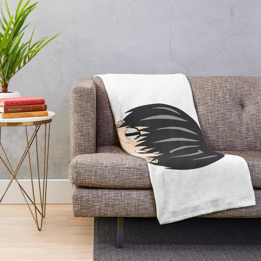 Kotaro Lives Alone Anime Plush Blanket