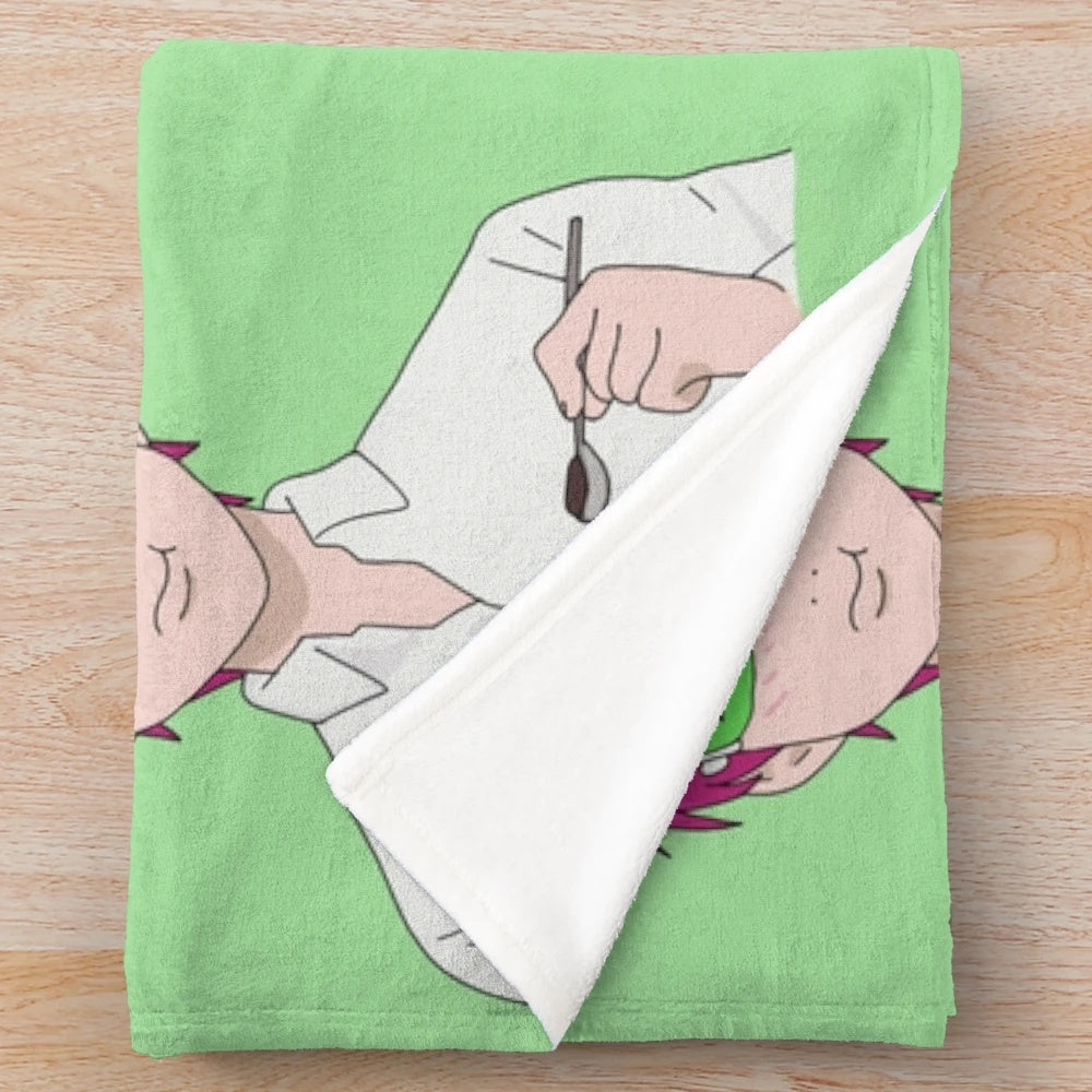 Kusuo Saiki Themed Anime Plush Blanket