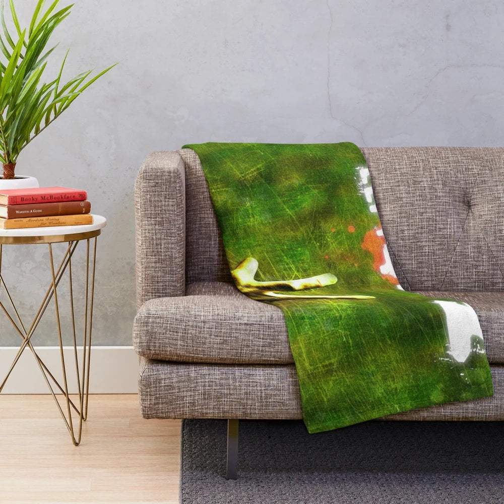 L4D2 inspired plush blanket featuring the game's iconic logo