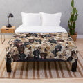 Soft and Plush Labrador Dog Blanket