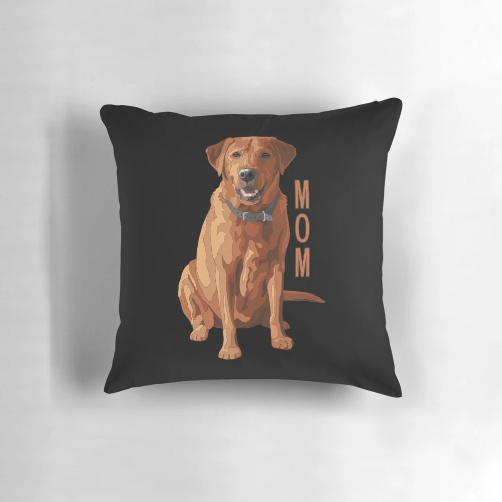 Soft and Plush Labrador Retriever Dog Pillow for Dog Moms