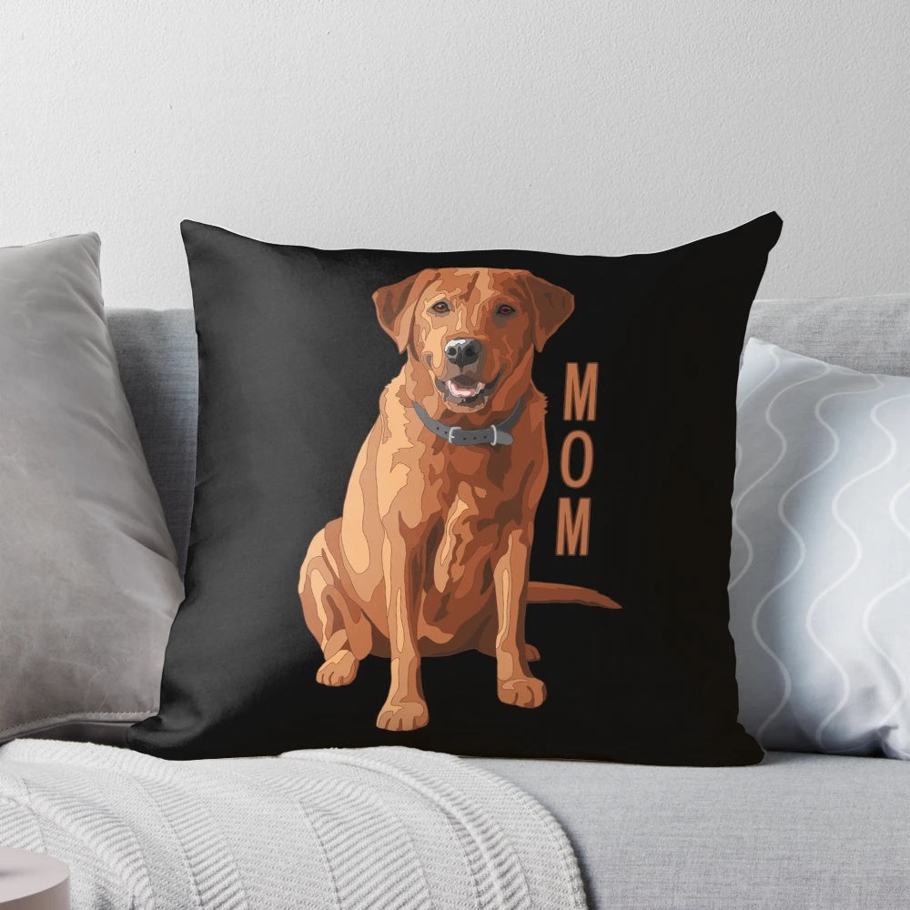 Soft and Plush Labrador Retriever Dog Pillow for Dog Moms
