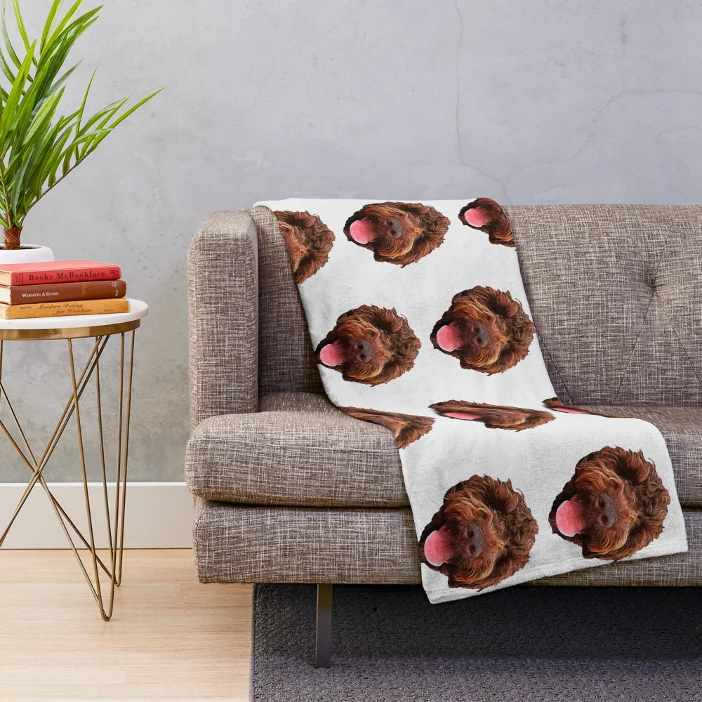 Soft and Cuddly Lagotto Romagnolo Plush Blanket