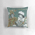Last Christmas pillow with a festive design for holiday home decor