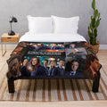 Law and Order SVU inspired plush blanket featuring character Rafael Barba
