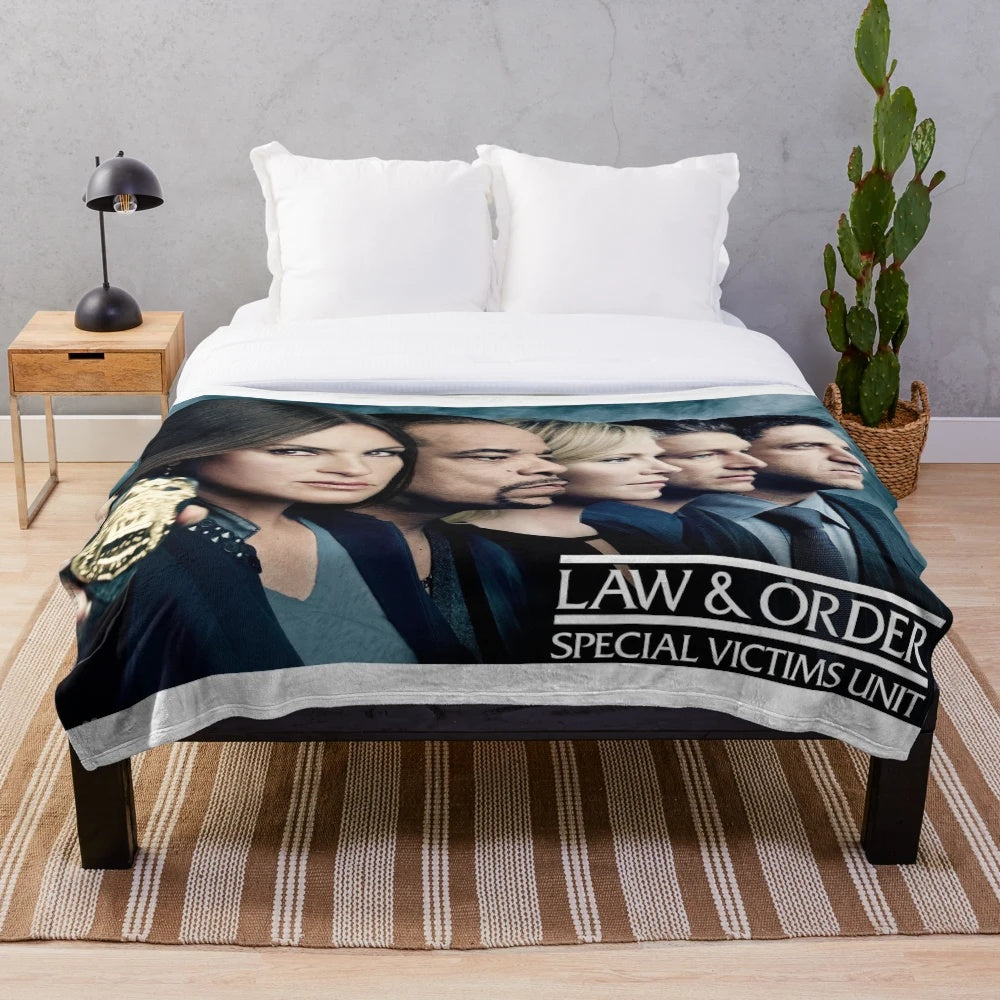 Law & Order: SVU inspired plush blanket
