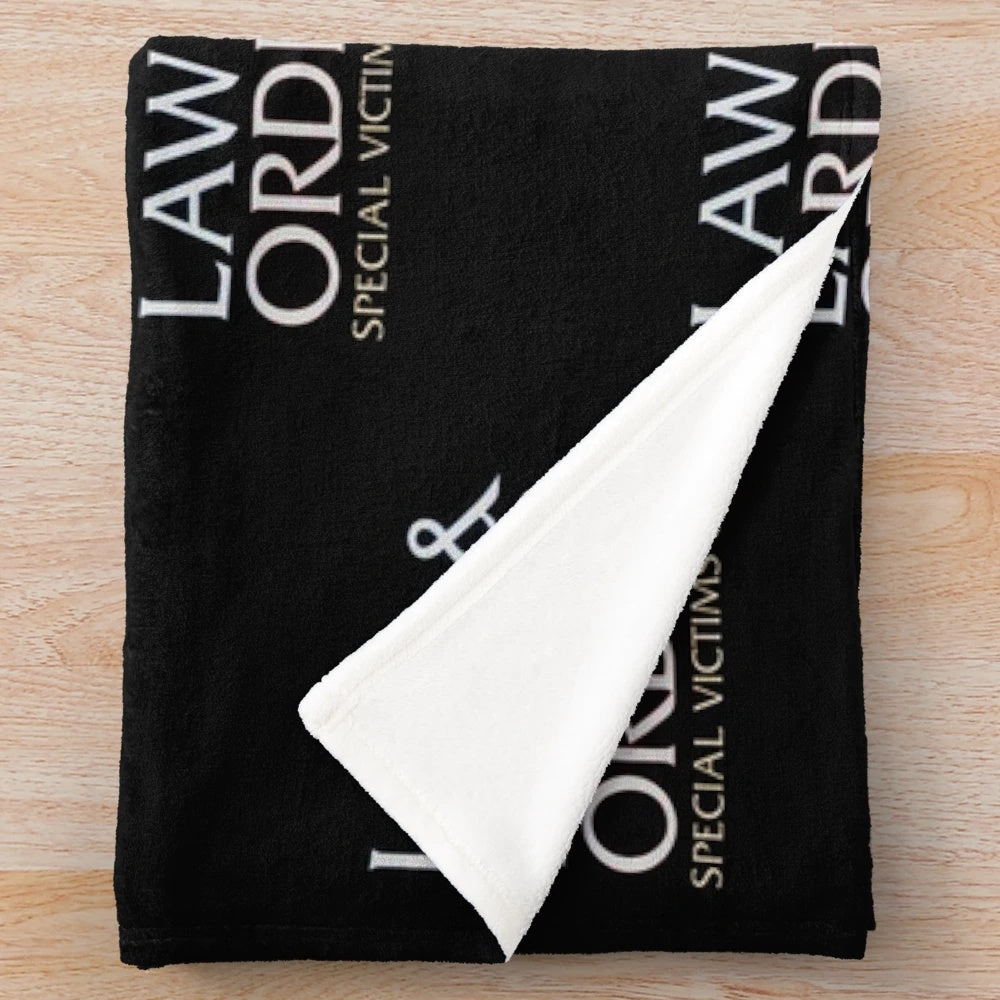 Law & Order: Special Victims Unit Themed Plush Blanket