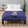Soft and cuddly LD Shadow Lady plush blanket for gaming enthusiasts