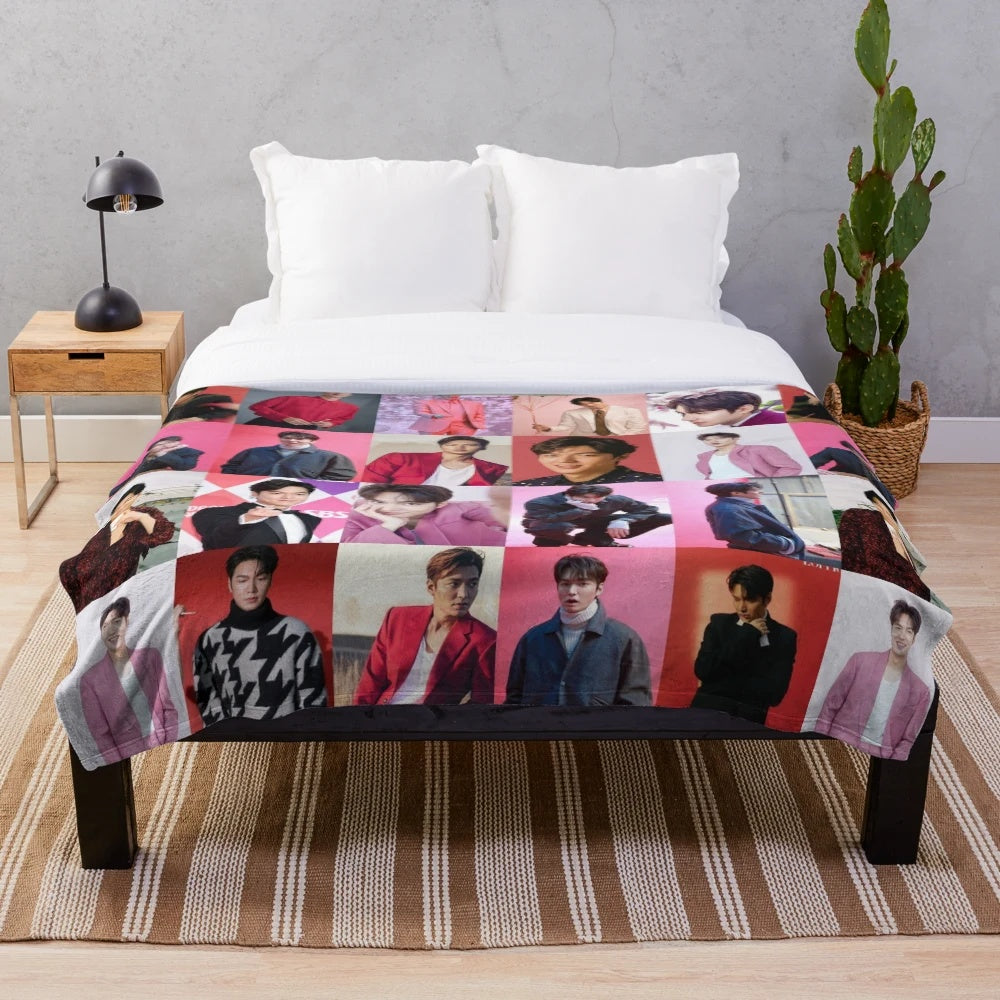 Lee Min Ho Inspired Plush Blanket