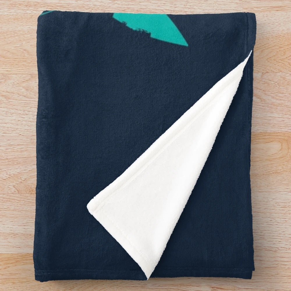 Plush blanket featuring a fantasy legend song design