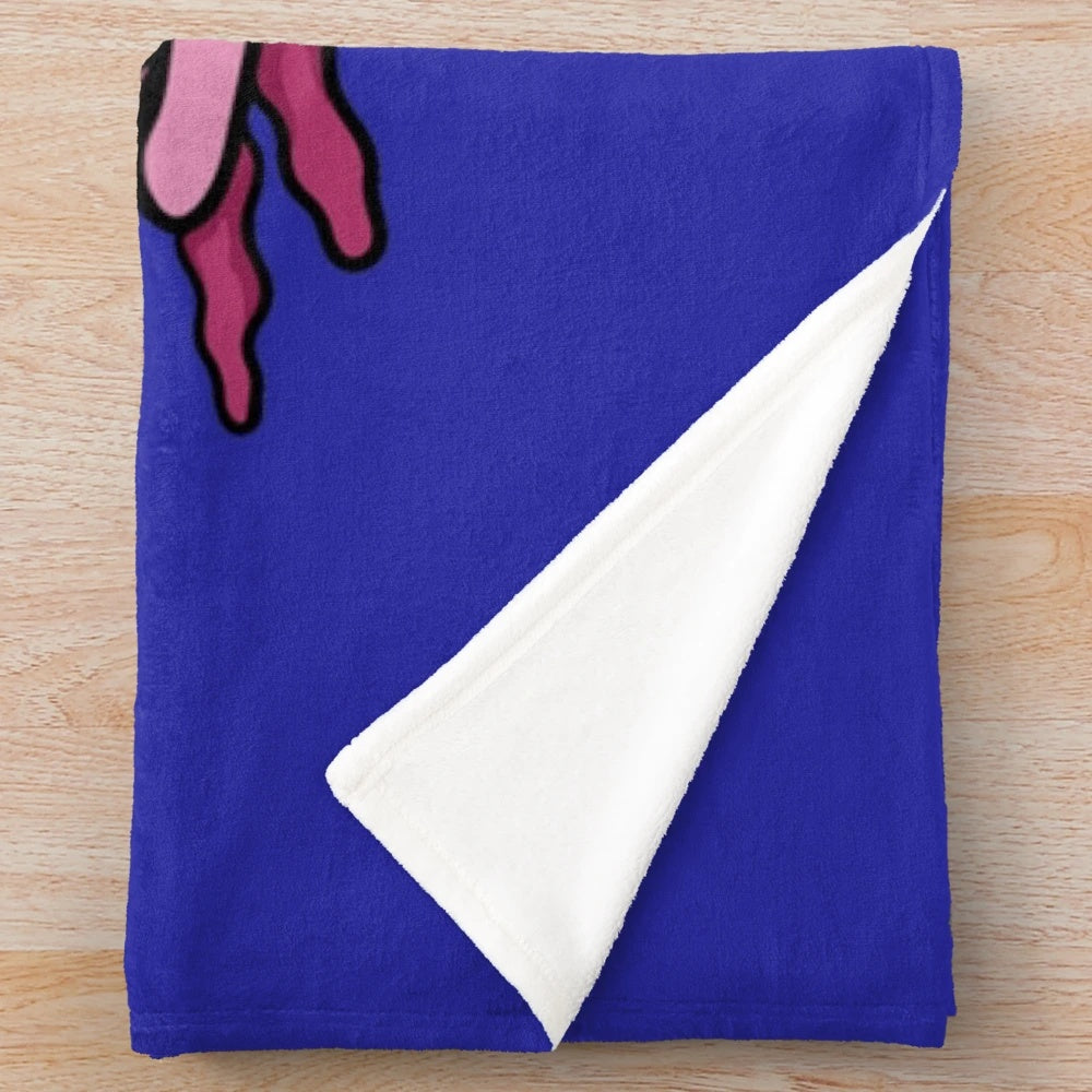 Plush blanket featuring a legendary animal design, perfect for New York Yankees fans