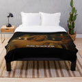 Plush blanket featuring Lestat, a beloved vampire character