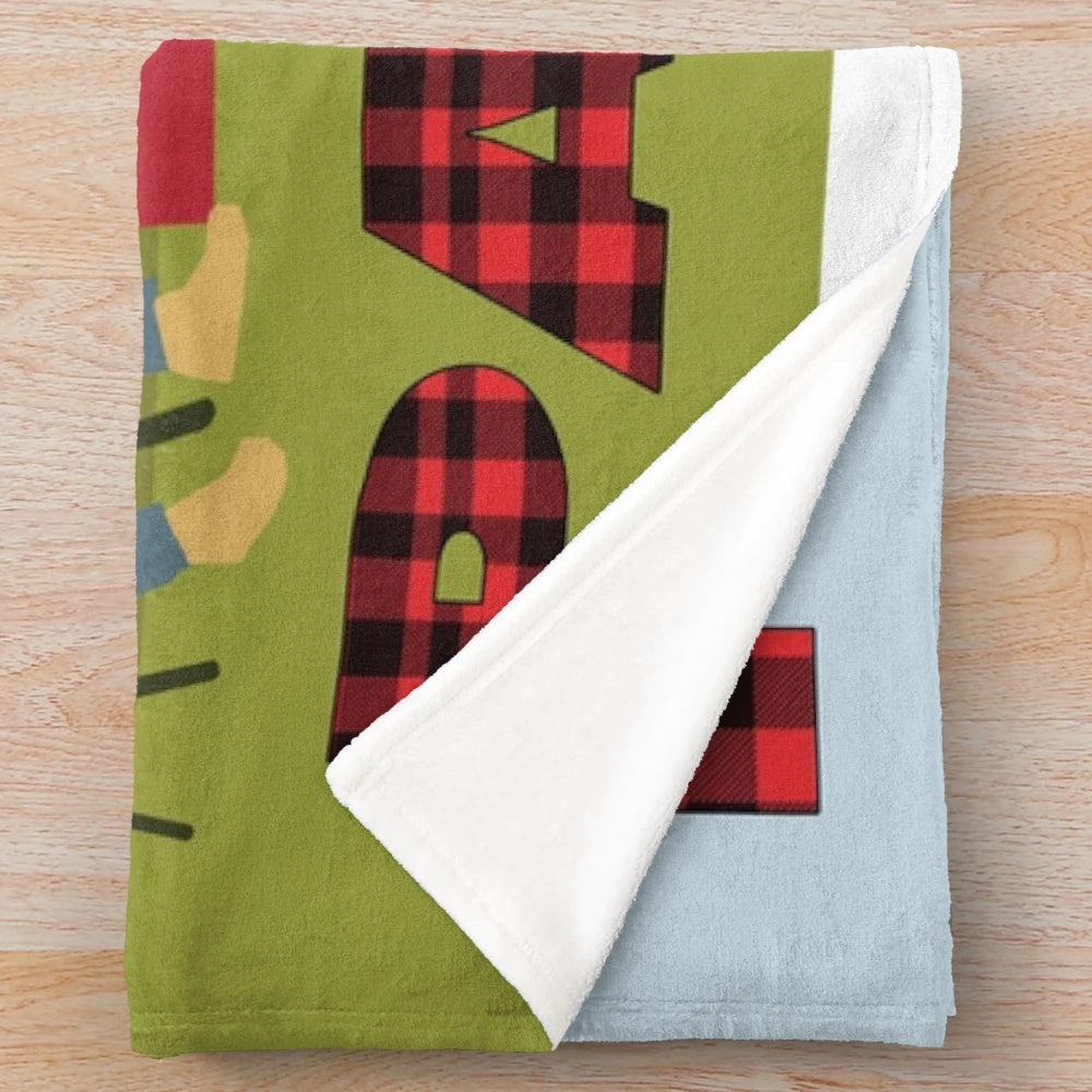 Letterkenny Produce Stand Plush Blanket with Minimalist Design