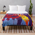 Soft and comfortable plush blanket featuring the Levellers band logo