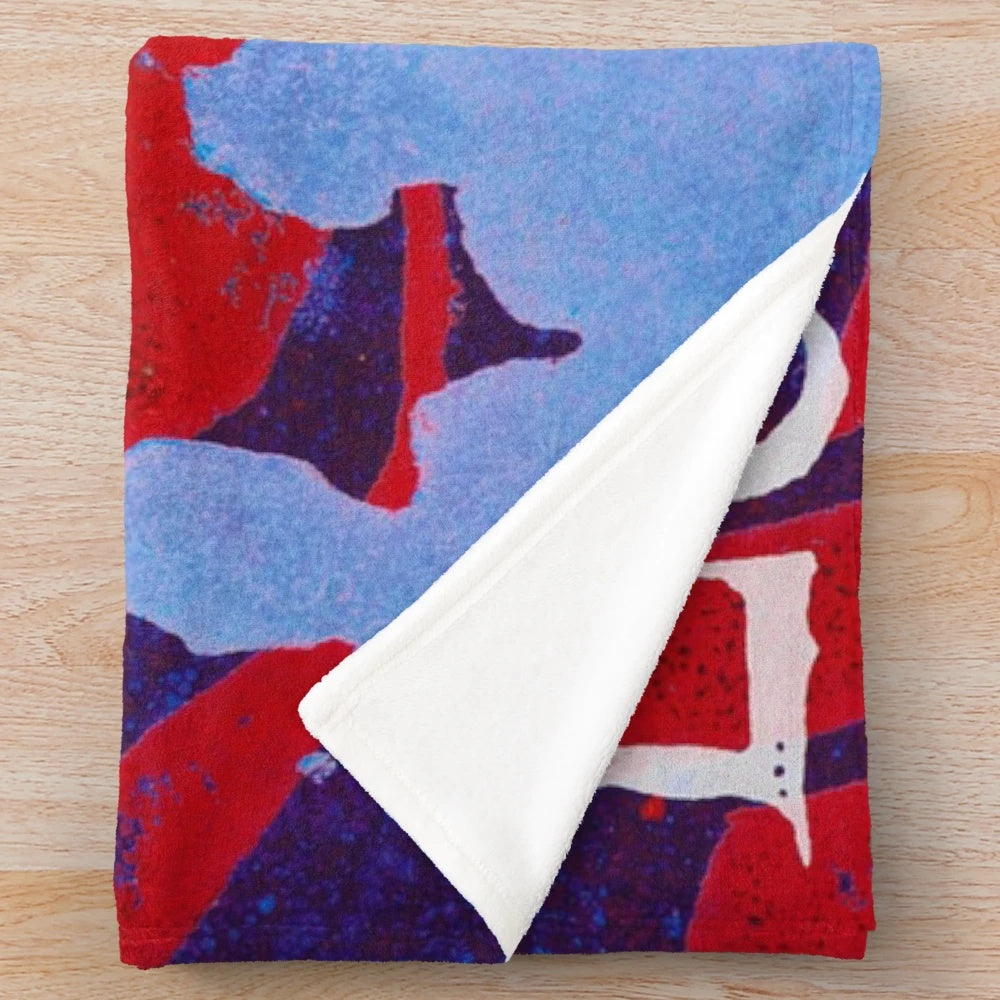 Soft and comfortable plush blanket featuring the Levellers band logo
