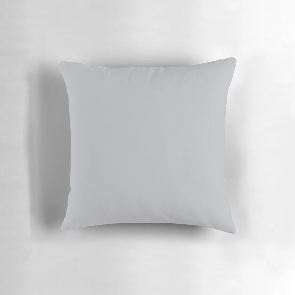 Soft, textured light gray pillow in a solid, simple design for comfortable home decor.