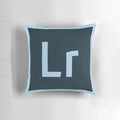 Comfortable Pillow Featuring the Lightroom Logo for Graphic Designers