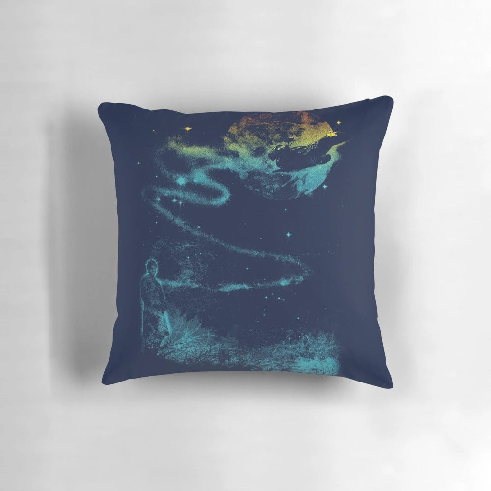 A soft, leaf-shaped pillow that captures the serene vibes of the sci-fi series Firefly.