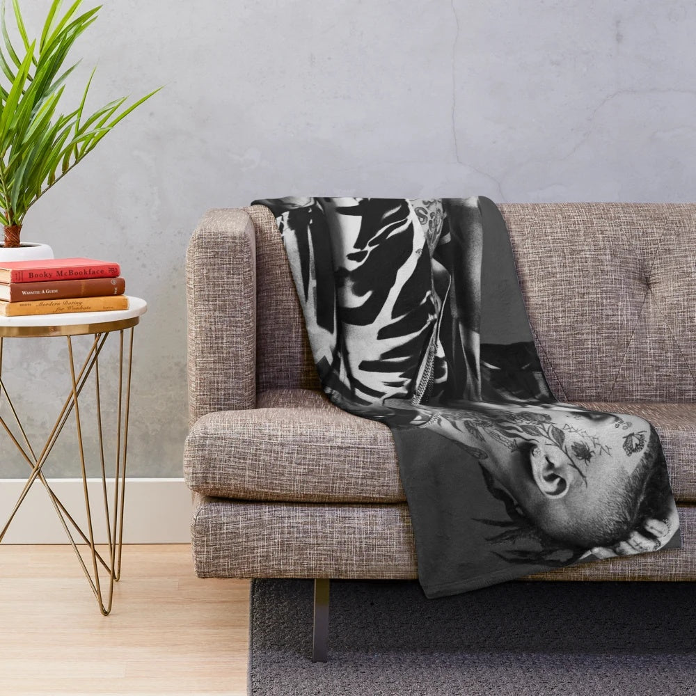 Lil Skies inspired plush blanket