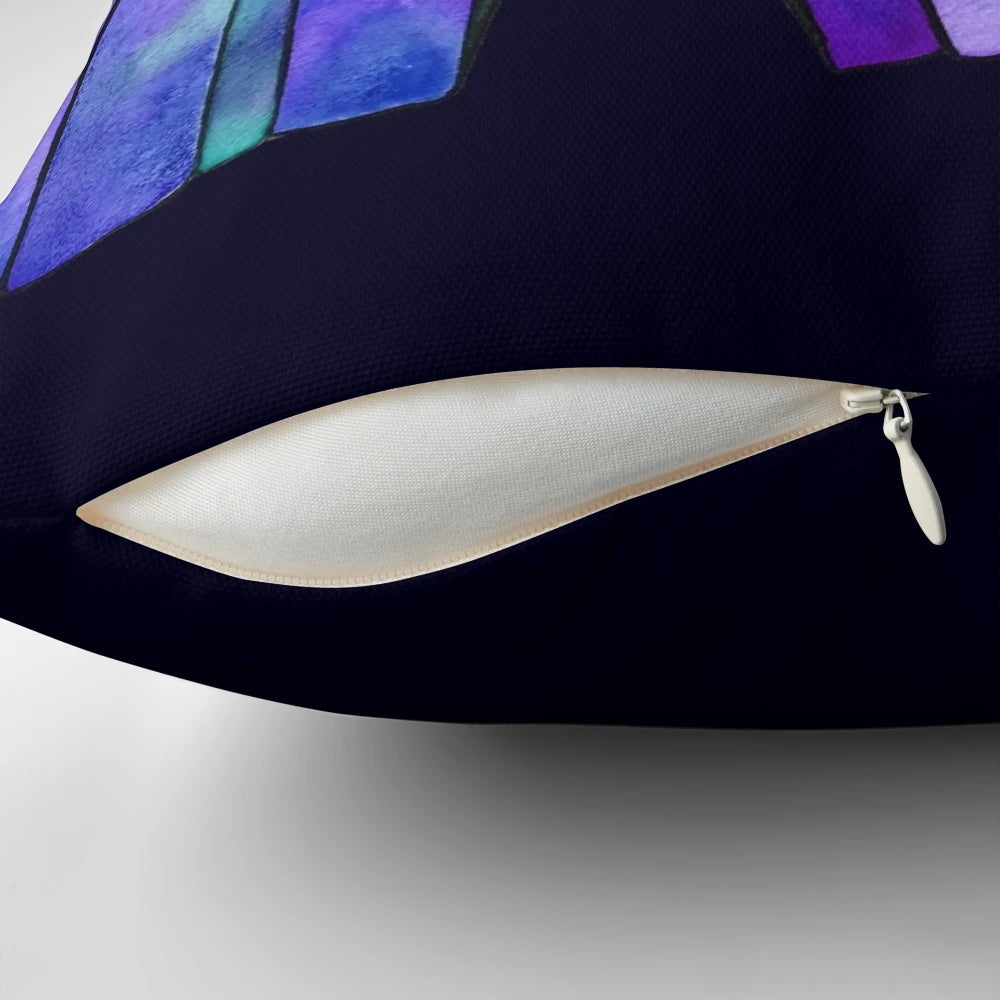 A soft, plush pillow with a literary design, perfect for book lovers and reading enthusiasts.