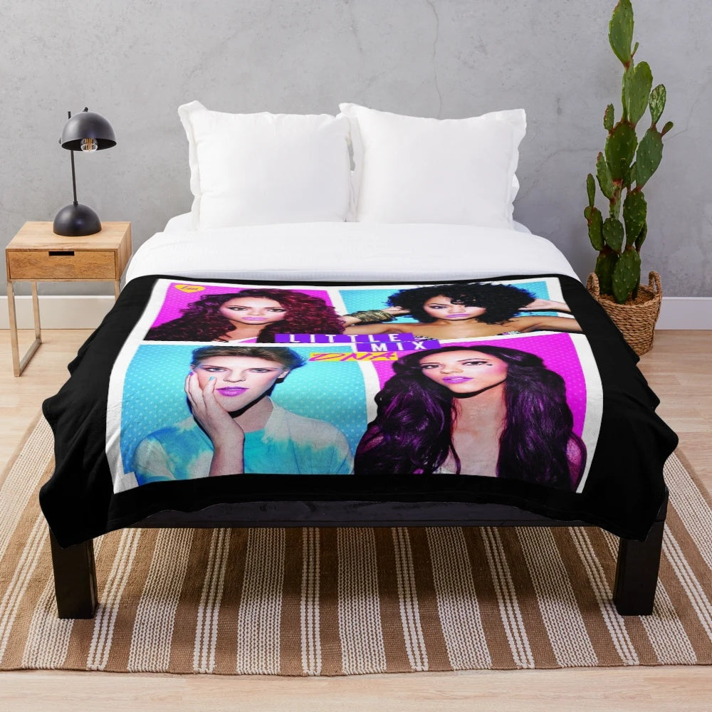 Little Mix DNA Plush Blanket