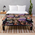 Little Mix Inspired Plush Blanket with Soft, Warm Fabric