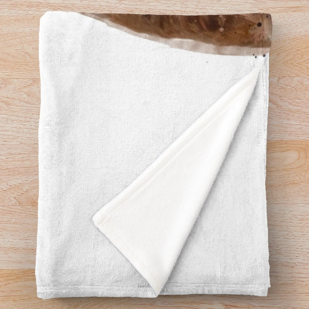 Soft and cuddly little sloth plush blanket for kids