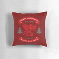 Soft, festive Liverpool FC Christmas pillow with football and holiday design