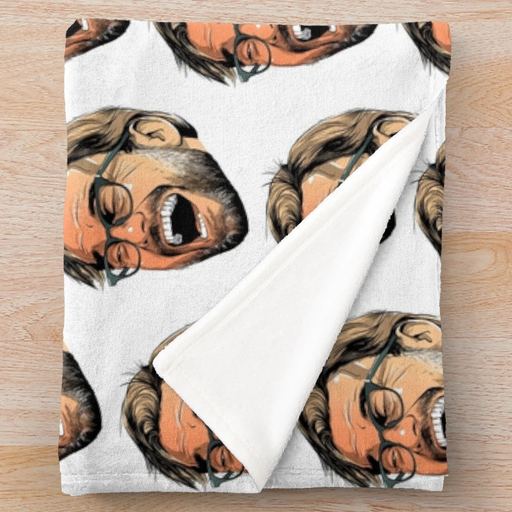 Joyous Liverpool FC Plush Blanket with Jurgen Klopp Design