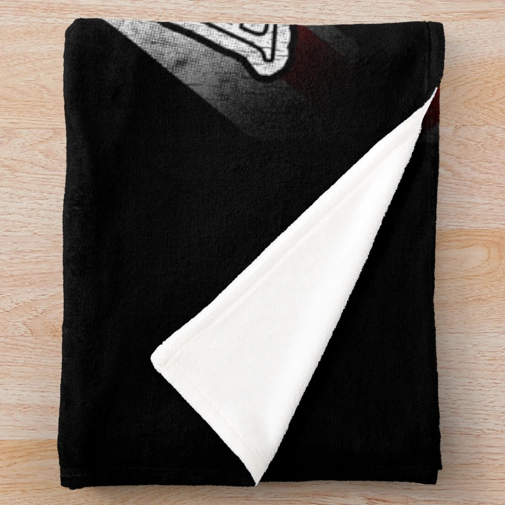 Liverpool Plush Blanket featuring the iconic "You'll Never Walk Alone" slogan