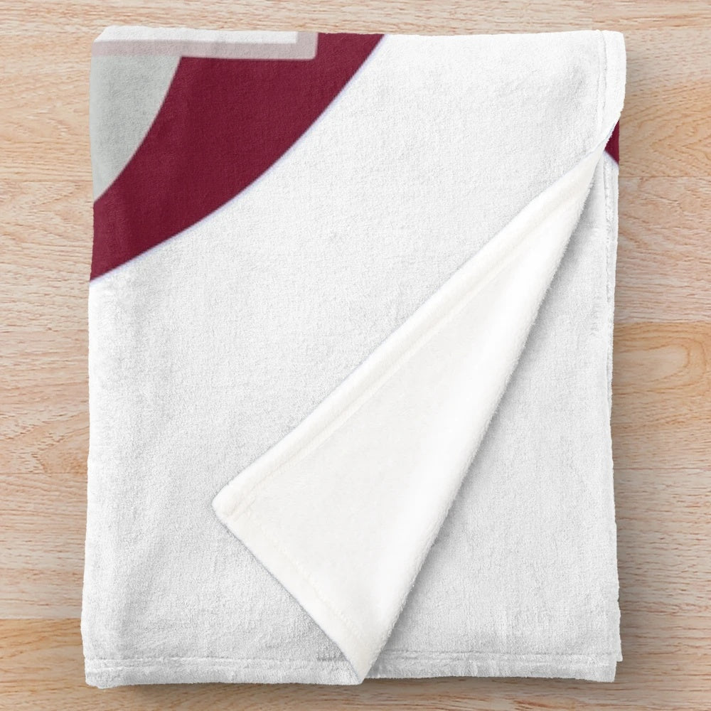 Lock Haven University Plush Blanket with Bald Eagle Mascot