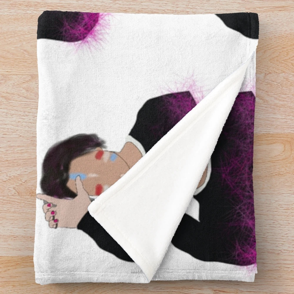 Loner Plush Blanket inspired by Yungblud's 21st Century Liability