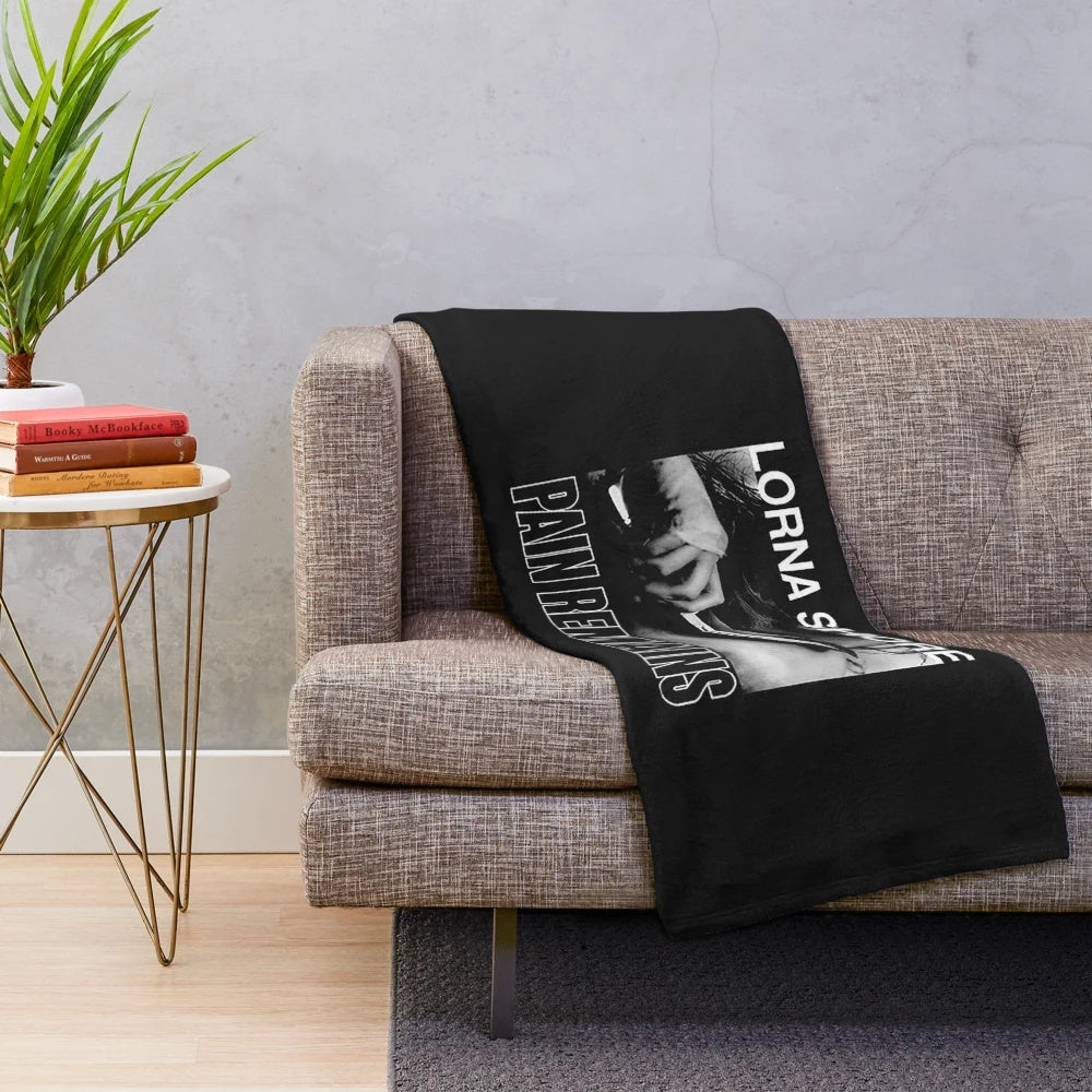 Lorna Shore inspired plush blanket with soft and cozy design