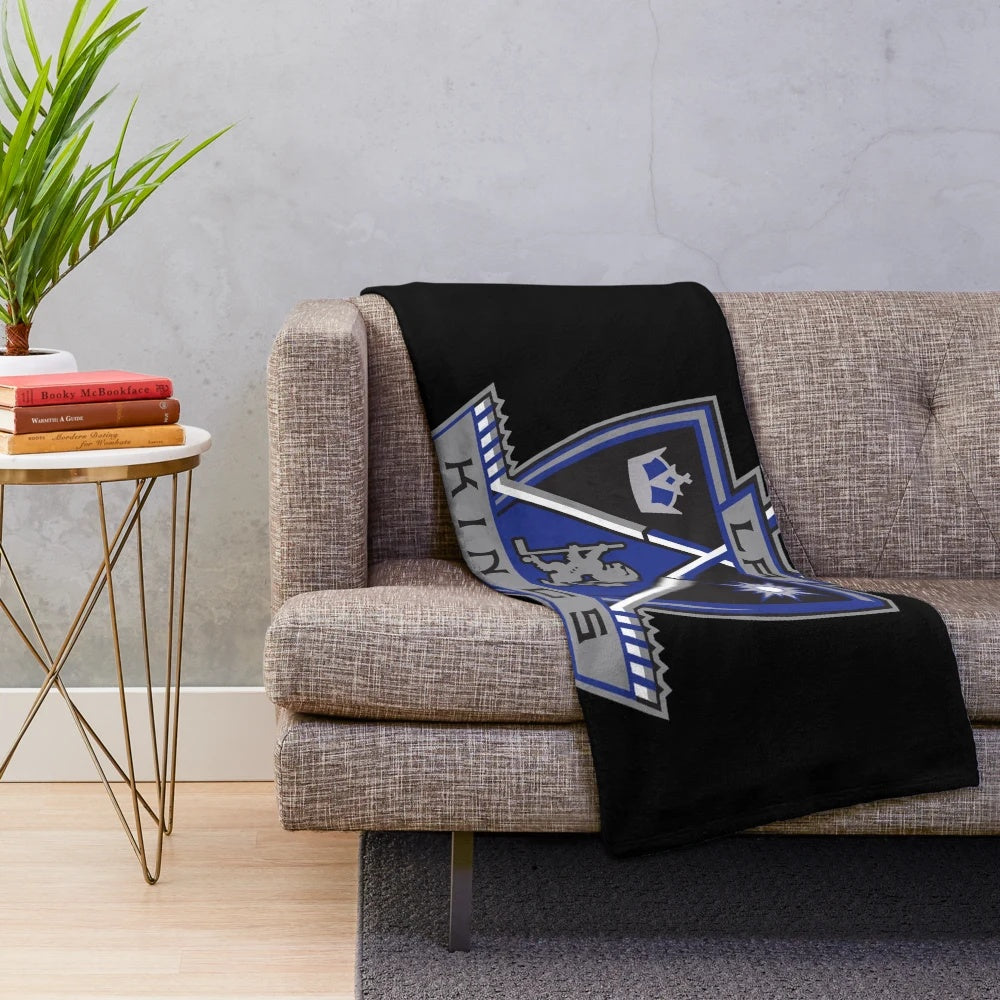 Los Angeles Sports Plush Blanket with Logo