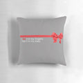 "Love Actually" inspired decorative pillow with famous quote