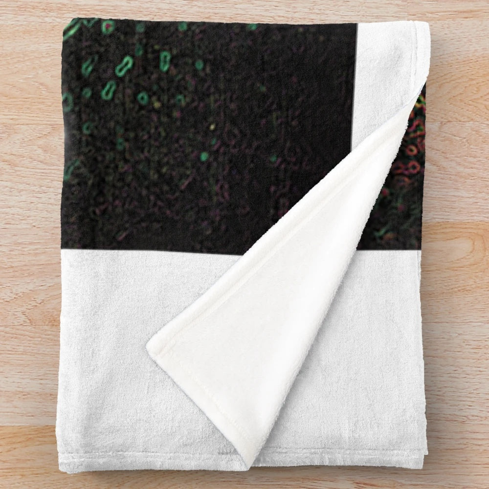 Love bird plush blanket with Widespread Panic-inspired design