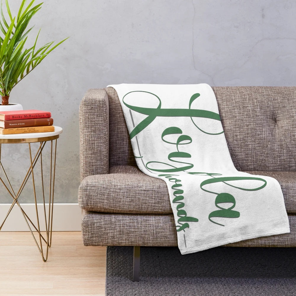 Loyola Greyhounds-inspired plush blanket