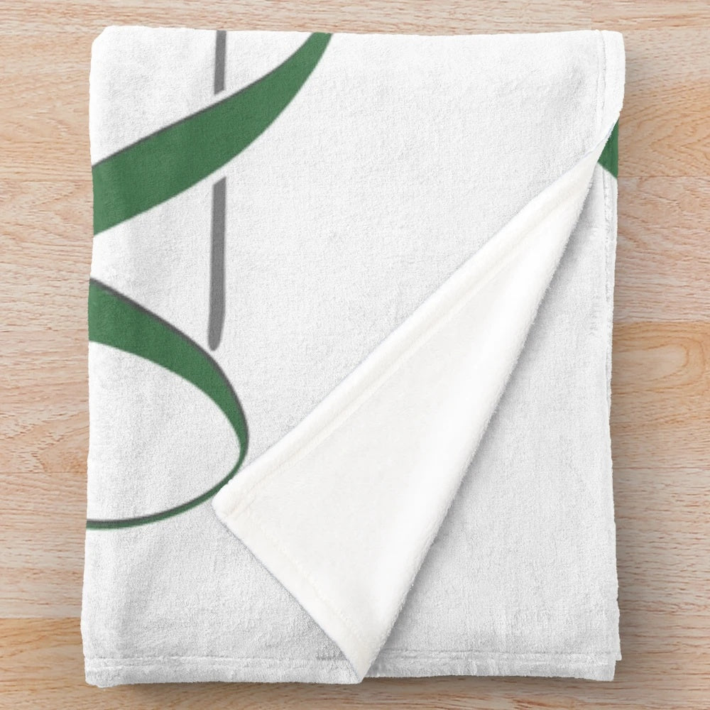 Loyola Greyhounds-inspired plush blanket