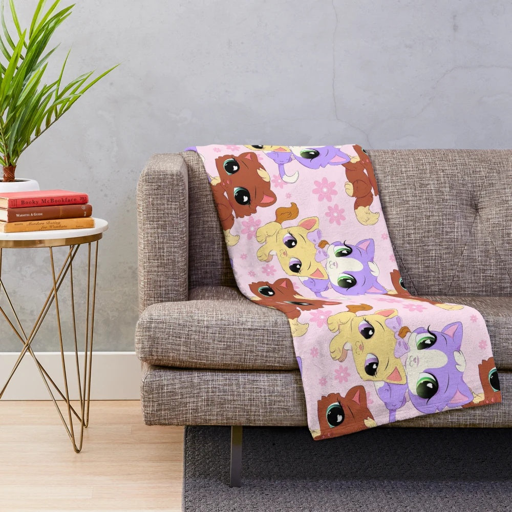 LPS Kittens Plush Blanket