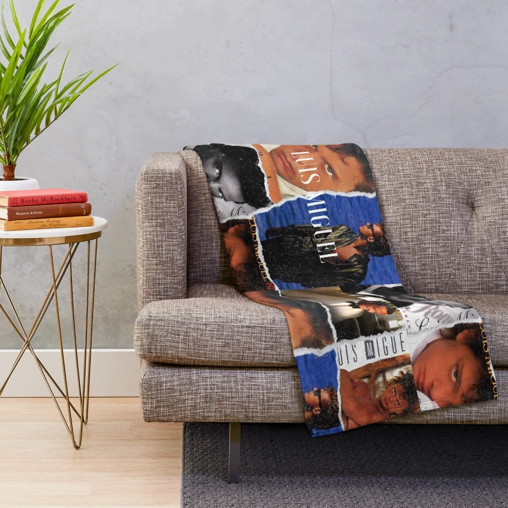 Soft and Plush Luis Miguel Inspired Blanket