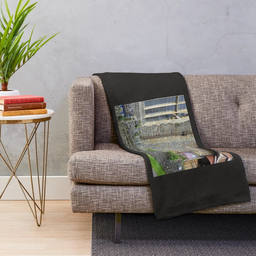 Soft and plush blanket featuring the iconic Lynton Cinema logo and design
