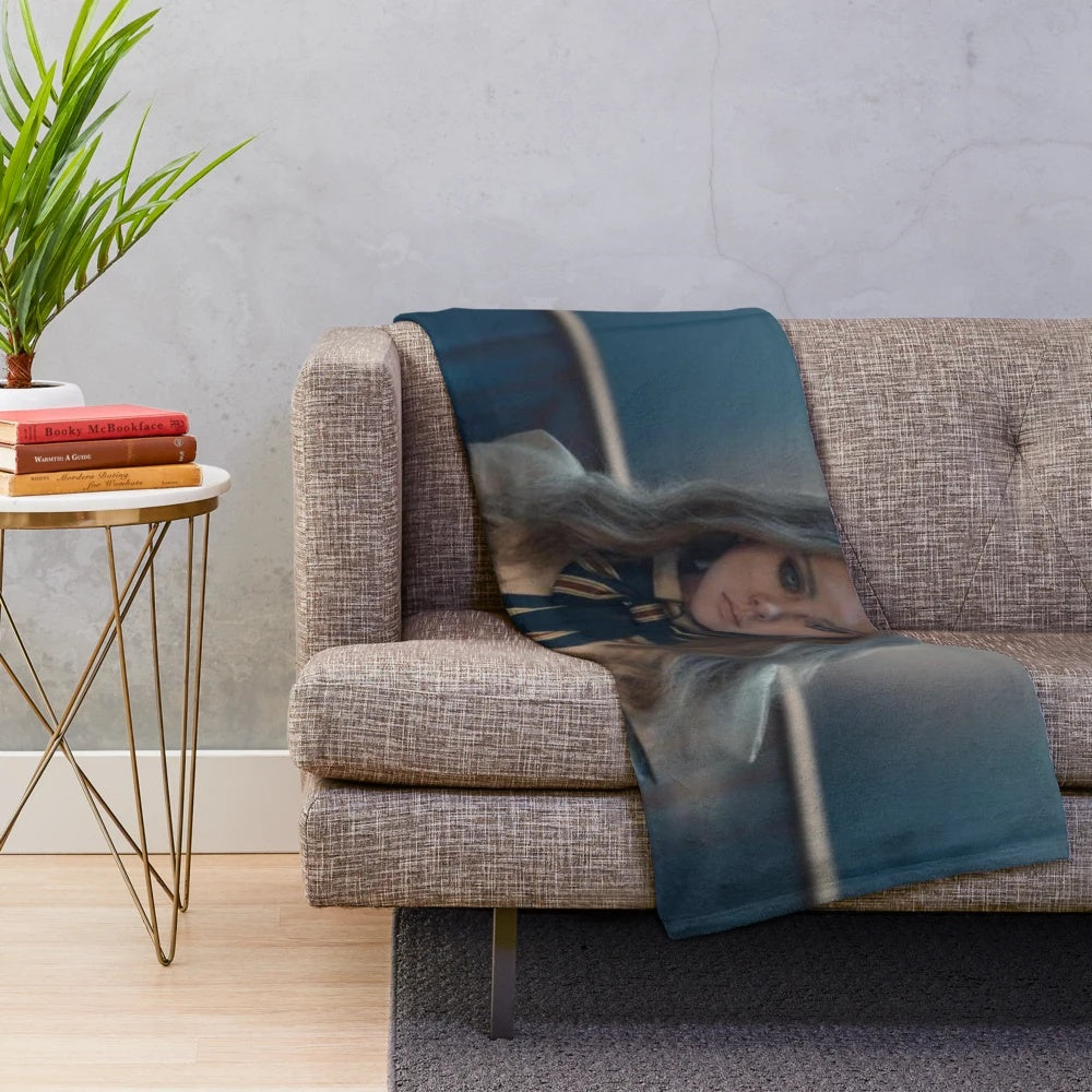 M3GAN movie-inspired plush blanket