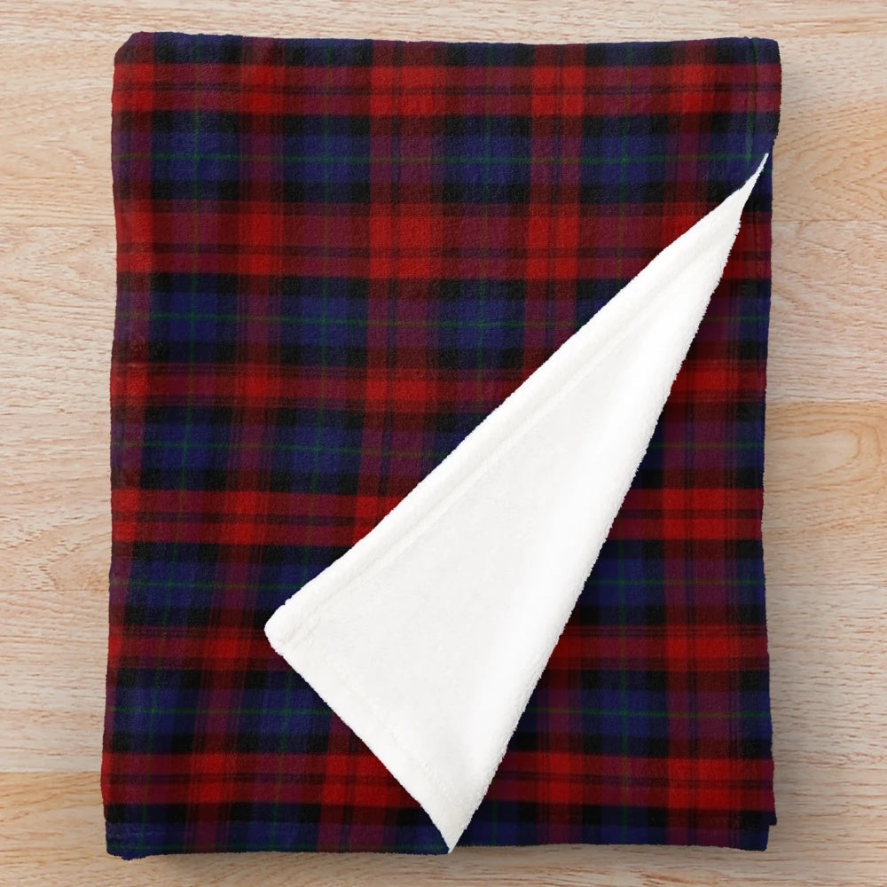 MacLachlan Clan Tartan Plush Blanket