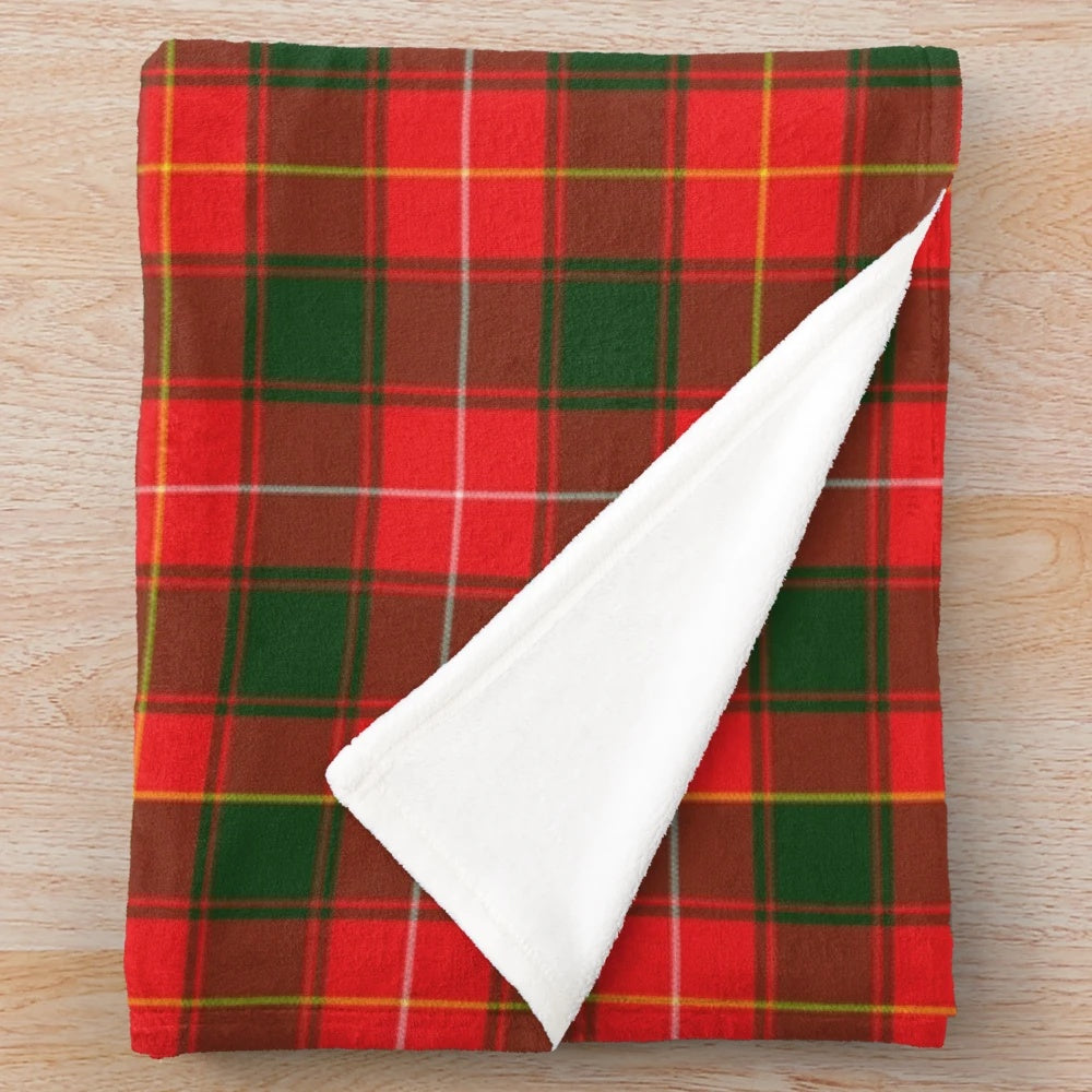 Macphee Tartan Plush Blanket