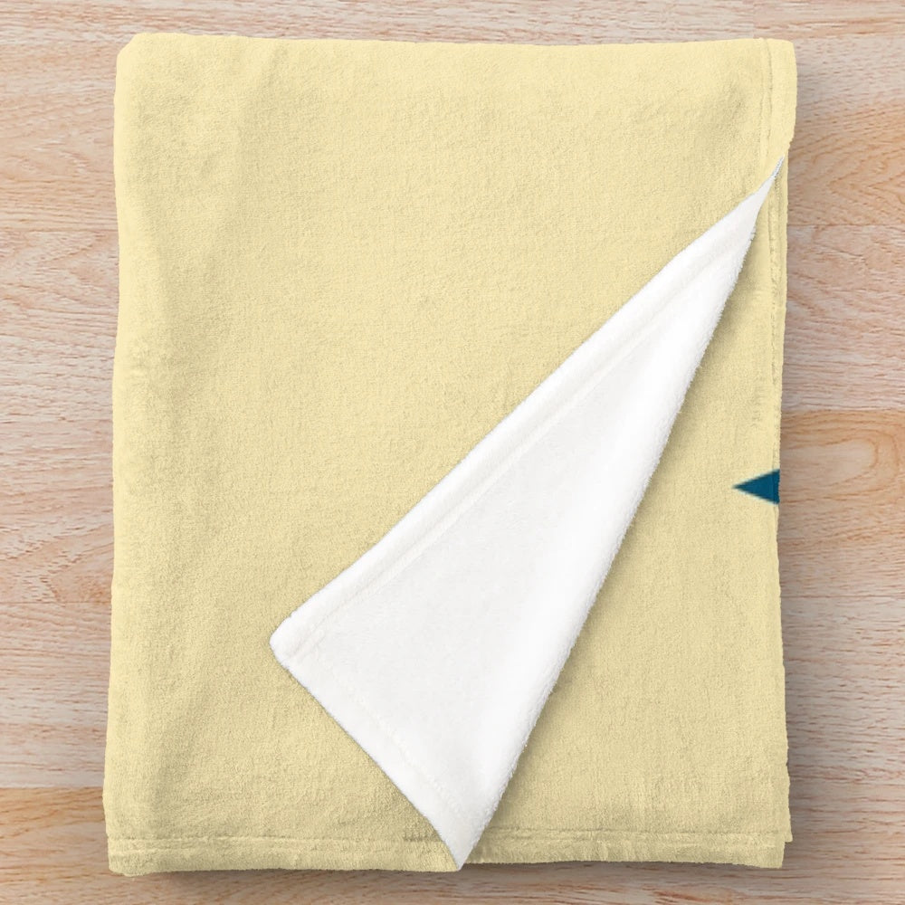 Maine Flag 1901 Inspired Plush Blanket