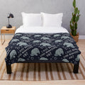 Soft and cuddly manatee plush blanket for animal lovers