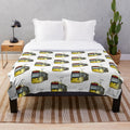 Manchester Tram Plush Blanket