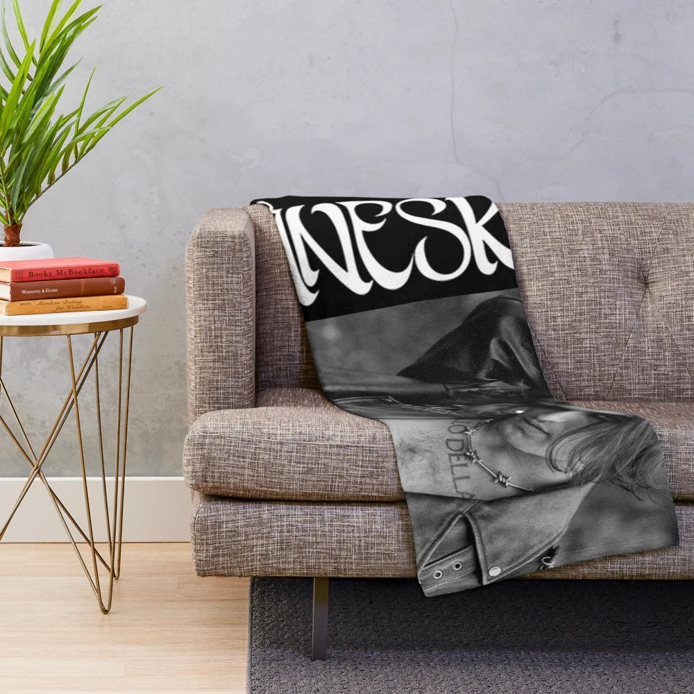 Maneskin Damiano David Plush Blanket