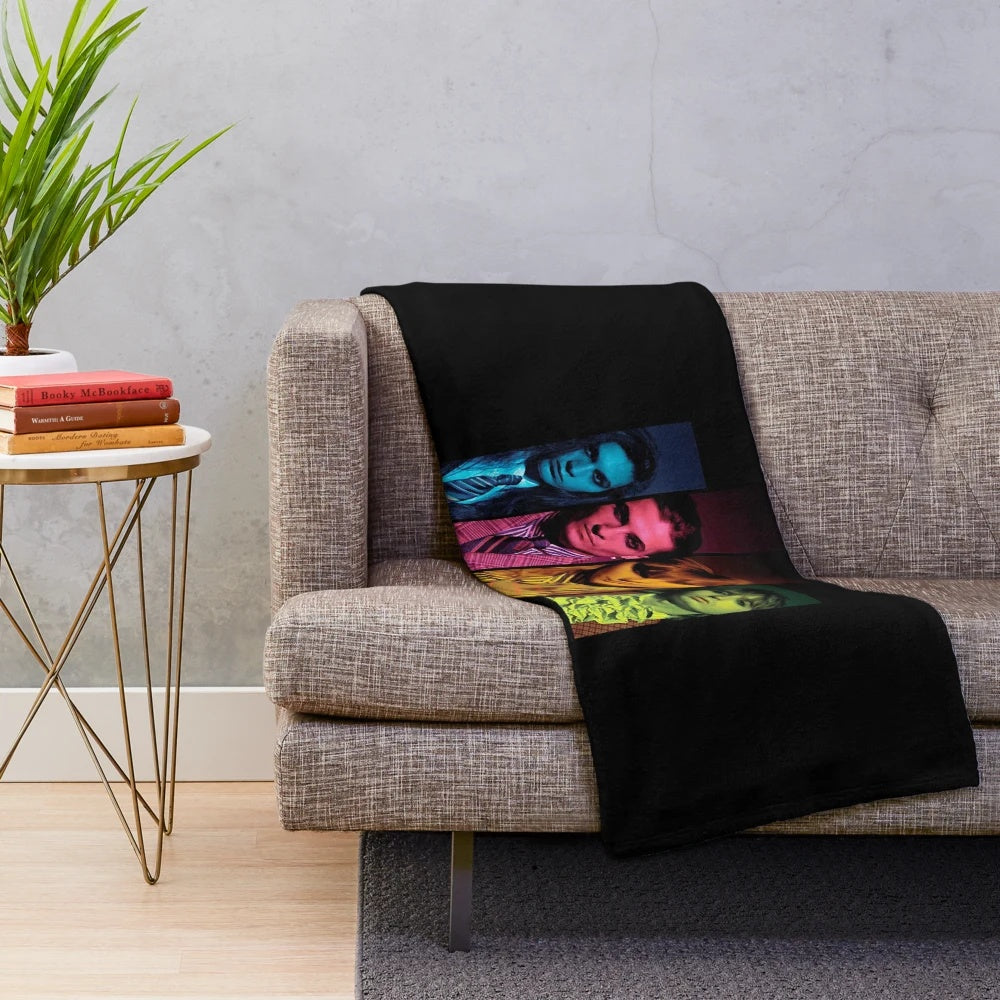 Maneskin Måneskin 3 Plush Blanket featuring the Italian glam rock band