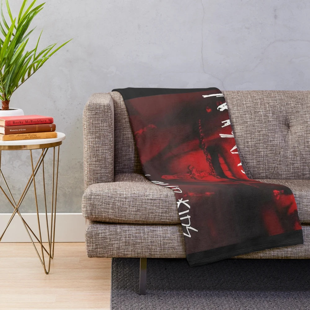 Maneskin band tour plush blanket